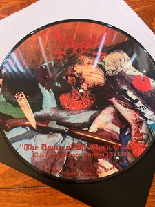 Mayhem - The Dawn Of The Black Hearts Picture disc Vinyl LP VG no 213 - Picture 1 of 2