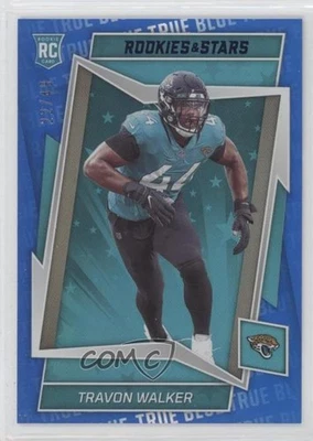 2022 Panini Rookies & Stars Rookies True Blue /49 Travon Walker #134 RC - Image 1 of 2