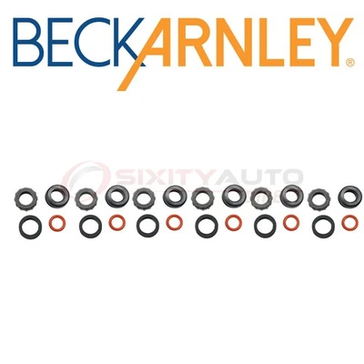 6 pc Beck Arnley Fuel Injector O-Ring for 1995-1996 Dodge Stratus - Air fv Foto 1 de 4