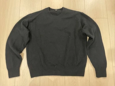 Uniqlo Women's 100% Wool Crewneck Sweater Size S Black - Image 1 of 4