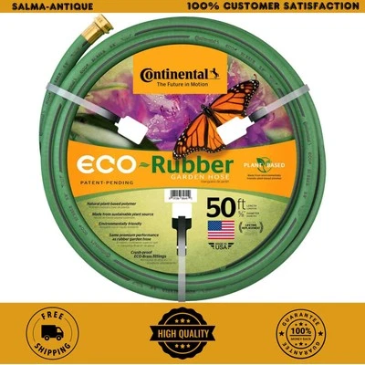 Continental ECO Rubber 5/8 in. x 50 ft. Garden Water Hose Heavy Duty 21095087 - Image 1 of 4