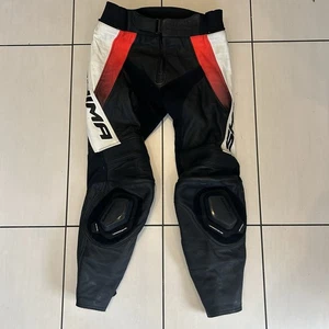 Pantalones de moto para mujer Shima 52/34 X 28” cuero negro rojo - Imagen 1 de 16