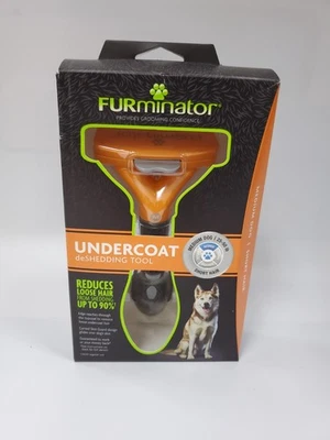 Herramienta de desprendimiento de capa inferior FURminator para perros medianos, pelo corto (25-50 libras) NUEVO Foto 1 de 4