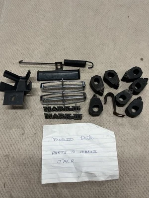 Lincoln Mark III Emblems and Jack Hold Down Parts Used OEM Parts Ford - Image 1 of 4