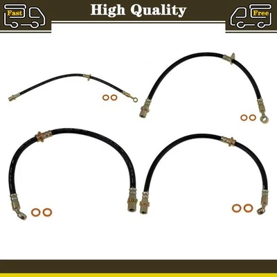 Línea de freno de manguera de freno delantera trasera para Saab 9-2X 2,0 L 2,5 L Foto 1 de 4