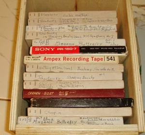 13 Lot CLASSICAL Reel To Reel Tapes Tchaikovsky Brahms, Chopin Carmen +++ - Picture 1 of 16