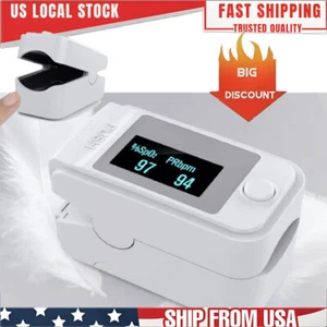 LED High-Precision Blood Oxygen Meter Measure Pulse Rate Device Non-invasive ⭐ - Picture 1 of 5