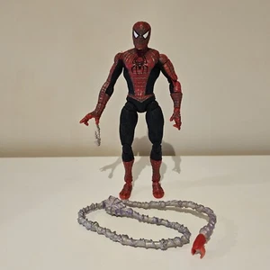 ToyBiz WEB CLIMBING SPIDERMAN 2 Movie Series 2003 6" Figure COMPLETE! US SELLER! - Picture 1 of 13