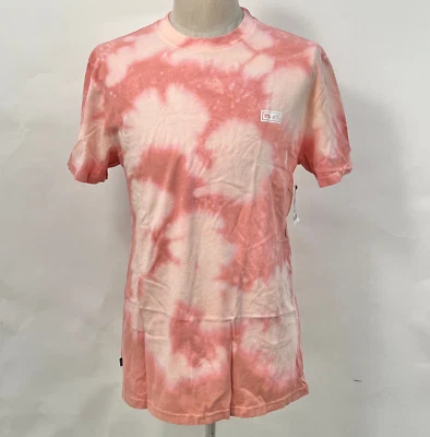 Camiseta para hombre Obey Jumble Lo-Fi rosa blanqueador tie dye talla M nueva con etiquetas Andre Eyes Foto 1 de 2
