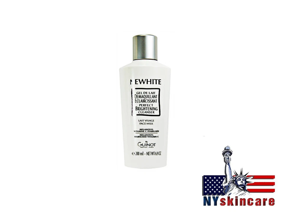 Guinot Newhite идеальное осветляющее очищающее средство 200 мл (6,9 унц) гель De Lait совершенно новый - Изображение 1 из 1