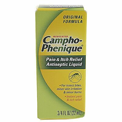 Campho-Phenique Pain & Itch Relief Antiseptic Liquid 0.75 Fl Oz (Pack Of 6) • 29.25€