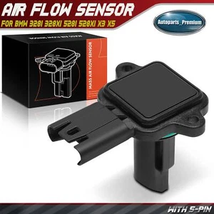 Mass Air Flow Sensor for BMW E87 F20 128i E90 F30 328i 328xi E60 528xi L6 3.0L - Bild 1 von 10