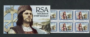 SOUTH AFRICA 1987 FLOOD RELIEF OVERPRINT, BOOKLET Scott B13 COMPLETE, MNH - Picture 1 of 1