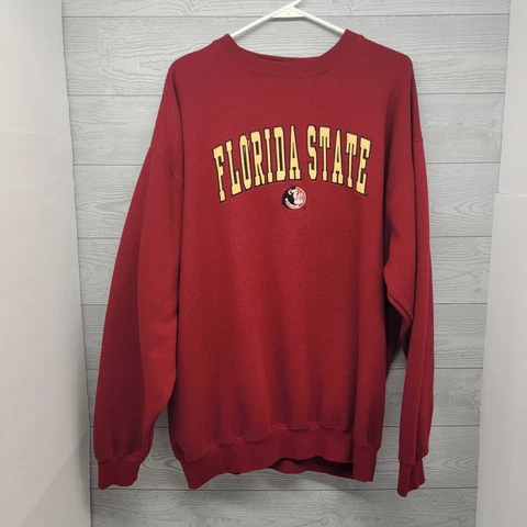 Old Varsity Brand OVB Florida State University FSU Seminoles Sweatshirt XL Cover