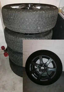Winterkompletträder, 205/55 R16 91T,Alu Felgen, Ford Focus  - Bild 1 von 1