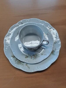 Rosenthal Kaffeegedeck (Einzelteile) - MONBIJOU Classic Rose grüne Ranke - Bild 1 von 5