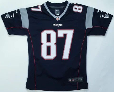 Rob Gronkowski New England Patriots #87 Nike Jersey M Medium 10-12 Youth Kids Cover