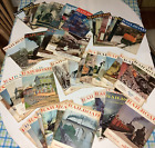 Lot de 48 magazines ferroviaires vintage années 1960 1970