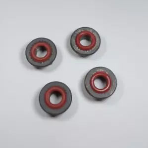 8MM OIL PUMP COVER SEALING NUTS SET OF 4 VOLKSWAGEN T1 BUG SUPER BEETLE 1968-79 - Picture 1 of 3