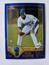 2003 Topps Traded Chrome - FRED McGRIFF # T99  NM/MT