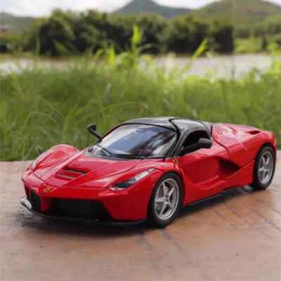1:32 Ferrari Laferrari  Alloy Car Model Diecast Toy Vehicle w/ Sound Light - Image 1 of 4