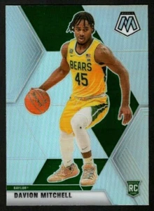 Davion Mitchell 2021-22 Panini Chronicles Mosaic Silver Prizm Rookie RC SP Kings - Imagen 1 de 2