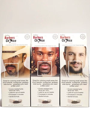 Godefroy Barbers Choice - Tinte para barba y bigote para hombre (TÚ ELIGES) Foto 1 de 3