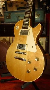 Vintage 1975 Gibson Les Paul Deluxe w/ Humbuckers Natural - Picture 1 of 7