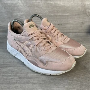 Asics Entrenadores Mujer Rosa Reino Unido Talla 5.5 Zapatos para Correr Gamuza Gel Lyte V C541N - Imagen 1 de 8