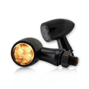 Intermitente PROGRESS LINE SMD SHARK aluminio tintado negro - Imagen 1 de 2