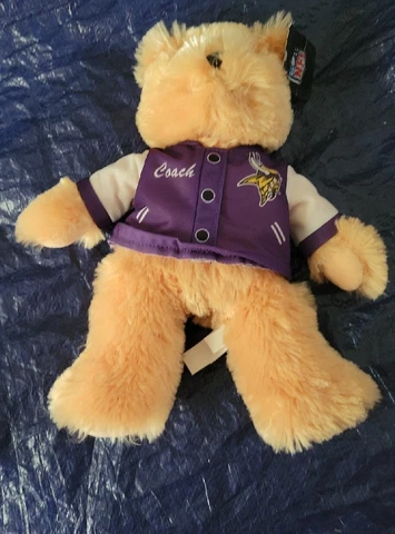 Minnesota Vikings GOOD STUFF 14" Plush Teddy Bear Stuffed Animal Toy NFL Cover