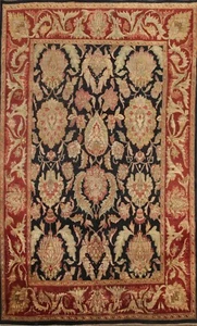 Traditional Floral Agra Oriental Area Rug Hand-knotted Wool Classic Carpet 8x11 - Picture 1 of 12
