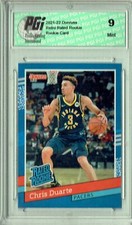 PGI 9 Chris Duarte 2021 Donruss #RR-13 1/2502 Retro Rated Rookie Card