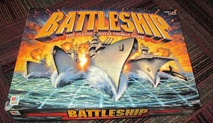 MILTON BRADLEY 2002 BATTLESHIP THE CLASSIC NAVAL COMBAT GAME, AGES 7 & UP, GUC - Picture 1 of 5