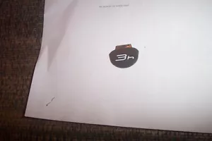 BRAND NEW Wilson Ping or bridgestone black number tag  fairway hybrid # 3h tag  - Picture 1 of 2