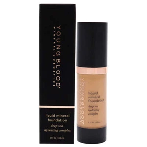 Liquid Mineral Foundation - Capri by Youngblood for Women - 1 oz Foundation - Picture 1 of 1