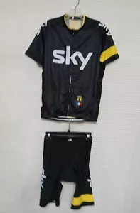 Cool Bike Cycling Jersey and Padded Compression Shorts Set Men's Size Large NWT - Picture 1 of 14