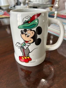 RARE Mickey Mouse Disney German Tankard Mug Stein Made in W. Germany Reutter - Picture 1 of 6