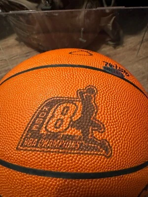 Kobe Bryant Signed Basketball 2000 NBA CHAMPS KOBE 8 Logo. Upper Deck Hologram - Image 1 of 4