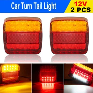 12v 26Led Rear Tail Light 5Function Trailer Caravan Truck Lorry With license led - Bild 1 von 14