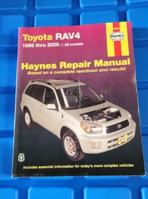 Toyota Rav 4 1996- 2005 Haynes Repair Manual 92082  NEW Free Shipping CDN/US - Image 1 of 2