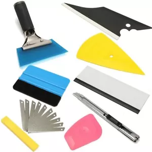 8pcs Car Window Tinting Auto Film Install Wrapping Applicator Tools Set Squeegee - Picture 1 of 9