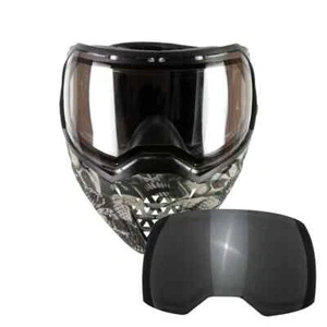 Empire EVS Thermal Paintball Goggles Mask - Limited Edition LE - Damage Skulls - Picture 1 of 6