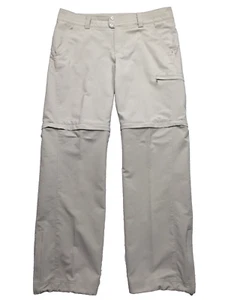 COLUMBIA Titanium Convertible Pant Women 12 (36x32) Moss Omni Shade Zip Leg - Picture 1 of 16
