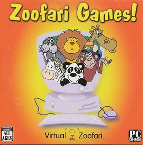 JUEGOS ZOOFARI Virtual Animal Educativo Niños Juego para Windows PC Juego NUEVO - Imagen 1 de 1
