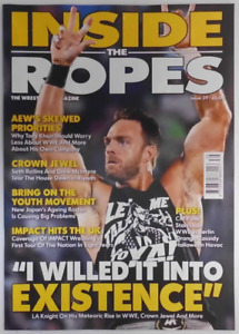 Inside the Ropes magazine #39 LA Knight on his meteoric rise in WWE +Crown Jewel