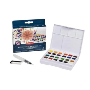 Derwent Watercolour Paint Pan Set of 24 Colours - Picture 1 of 6