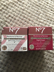 No7 Restore and Renew Face and Neck Multi Action DAY & NIGHT CREAM SET