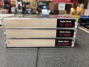 Radio Shack MP-X 60 cintas de casete; total de 3 (usadas) - Imagen 1 de 6