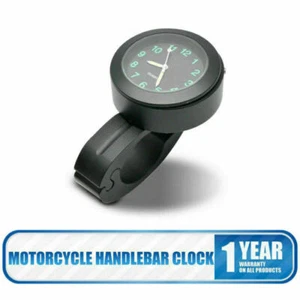 7/8 '' Reloj Moto Reloj Reloj para Moto Bicicleta DE Reloj Manillar L1H9❉ - Imagen 1 de 8